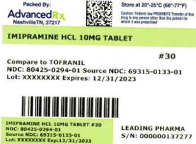 Label 1 (Impiramine 10mg 80425 0294 01)